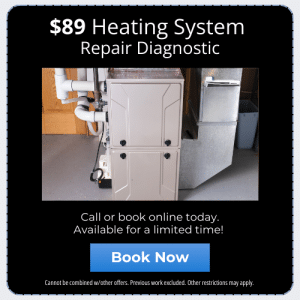 $89 Heating System Repair Diagnostic