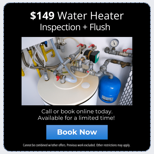 $149 Water Heater Inspection