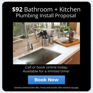 Bathroom And Kitchen Plumbing Install Offer