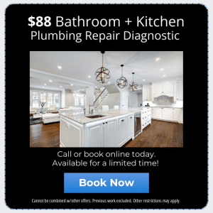 Bathroom And Kitchen Plumbing Repair Diagnostic Offer