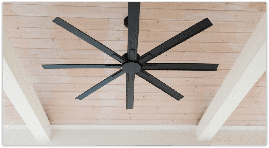 Ceiling fan installation