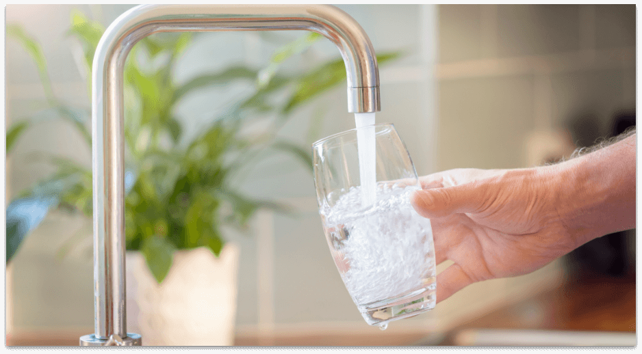 Clean filtered water