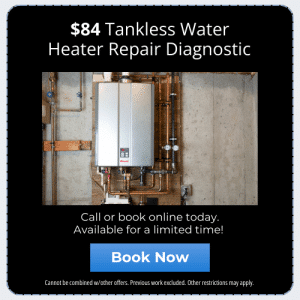 Tankless Water Heater Repair Diagnostic Offer