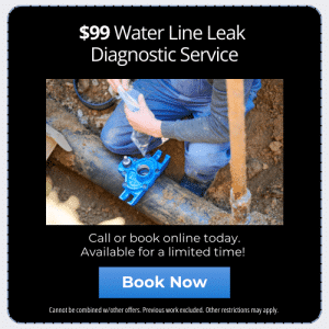 Water Line Leak Diagnostic Service Offer